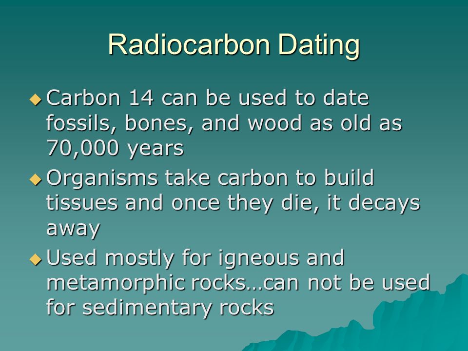 radiocarbon dating igneous rocks