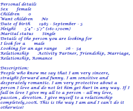 internet dating message examples