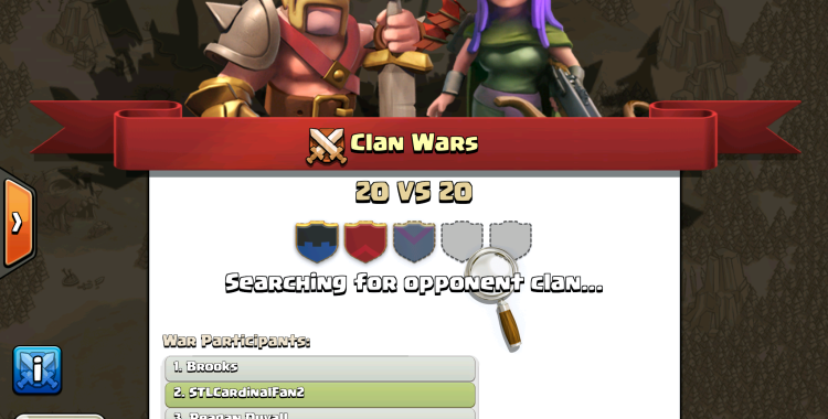 clan war matchmaking tips